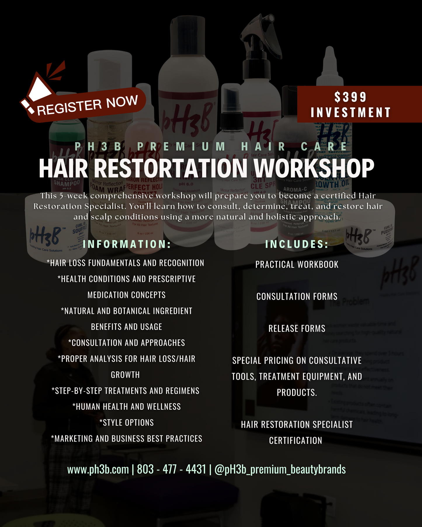 Hair Restoration Specialist Workshop