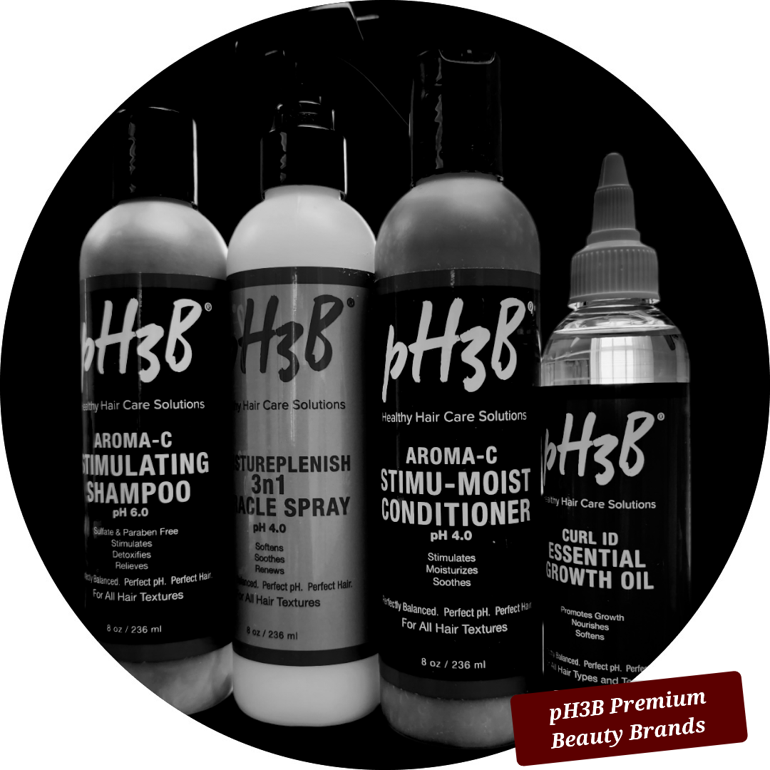 pH3B Men's Hair & Beard Growth Kit