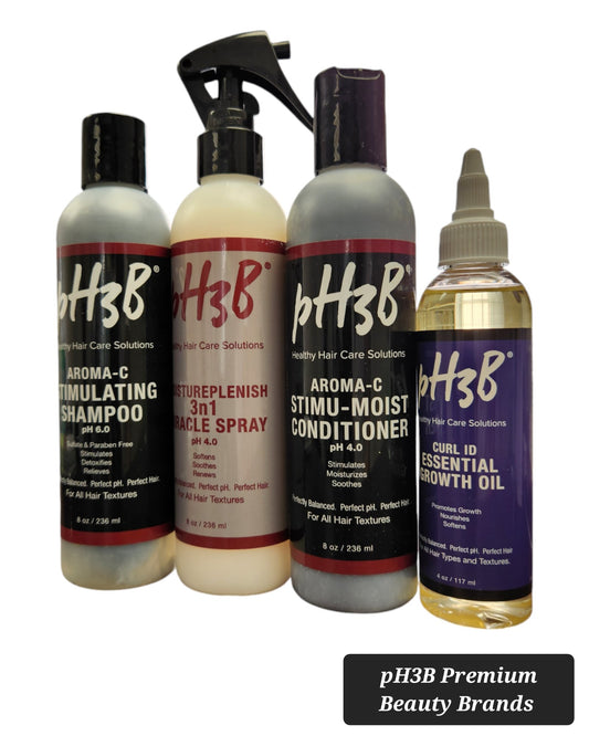 pH3B Men's Hair & Beard Growth Kit - pH3B Premium Beauty Brands