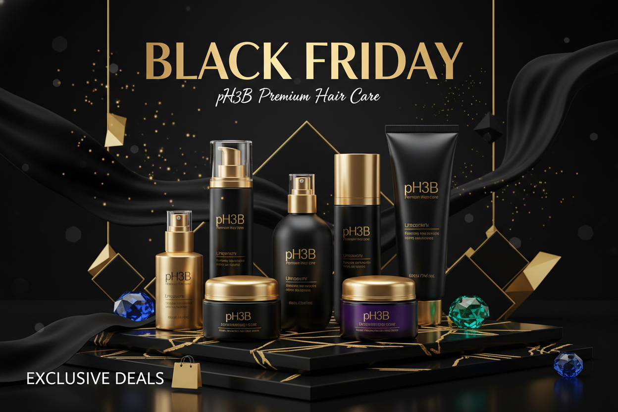 pH3B Premium Hair Care Products Black Friday Deals