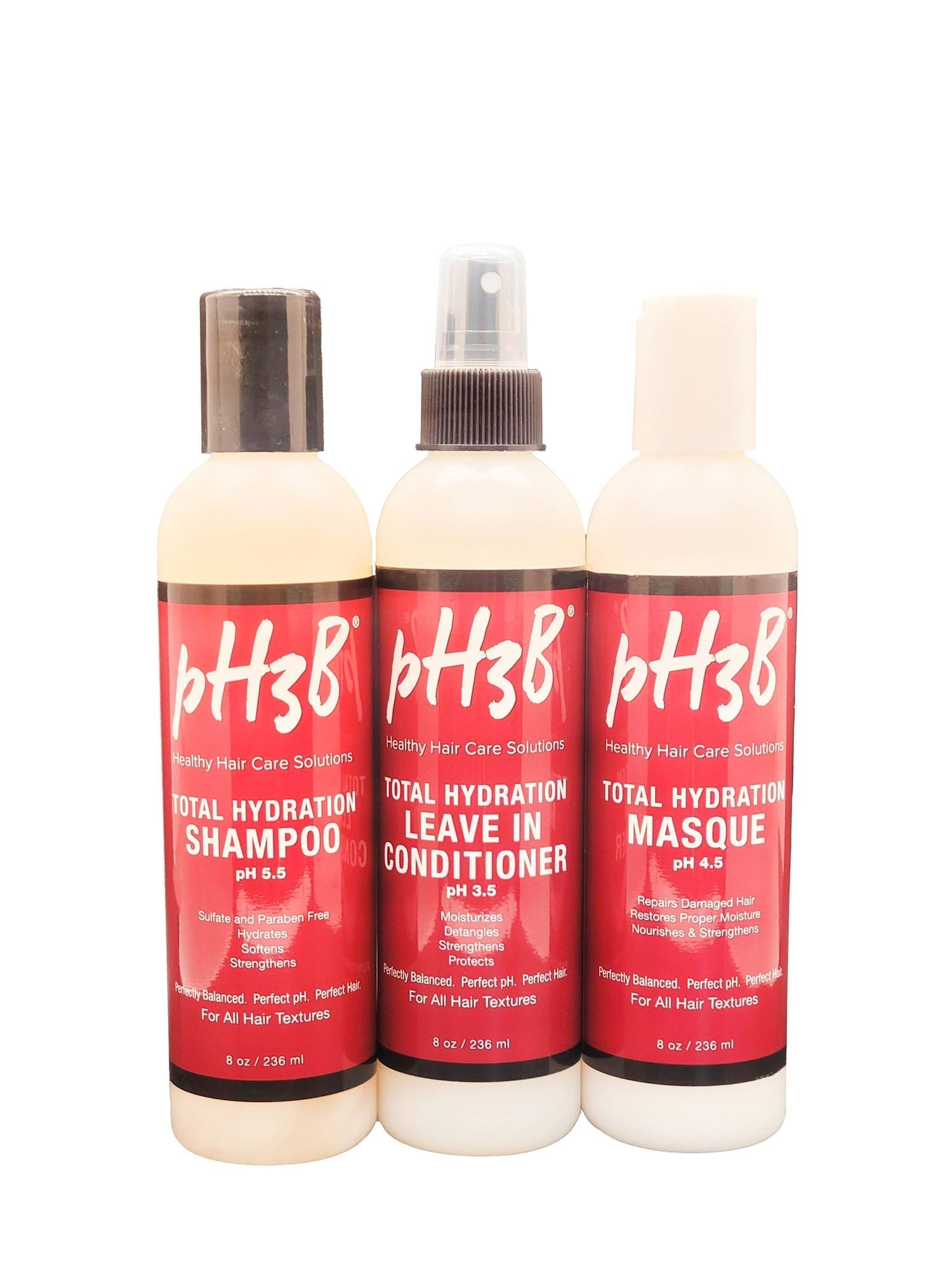 pH3B Total Hydration Bundle (Pro Stylist Only) - pH3B Premium Beauty Brands